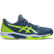 Load image into Gallery viewer, Asics Solution Speed FF 2 Mens Tennis Shoes - Steel/Hazard Gn/D Medium/13.0
 - 13