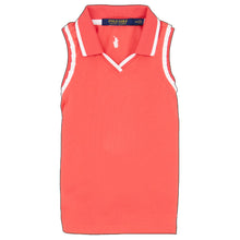 Load image into Gallery viewer, Polo Golf Ralph Lauren LWt Cricket Girls Golf Polo - Peaceful Coral/L
 - 1