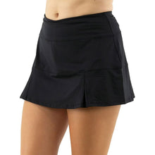 Load image into Gallery viewer, Cross Court Essentials Pleated Womens Tennis Skirt - BLACK 1000/XL
 - 1