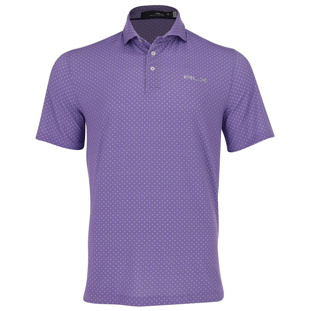 RLX Ralph Lauren Printed Ltwt Pur Mens Golf Polo