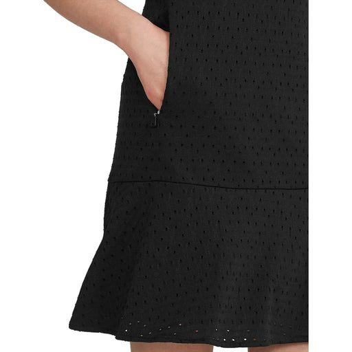 RLX Ralph Lauren V-Neck Eye Blk Womens Golf Dress