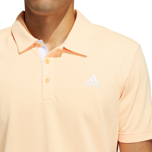 Adidas Advantage Novelty Heathered Mens Golf Polo