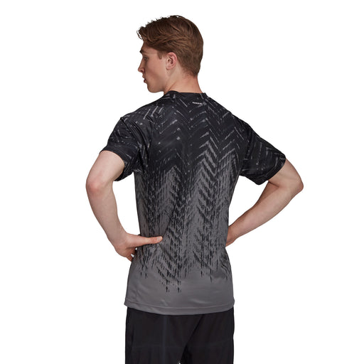 Adidas FreeLift Printed PB Mens Tennis Shirt