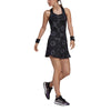 Adidas Marimekko PrimeBlue Y-Dress Carbon Black Womens Tennis Dress