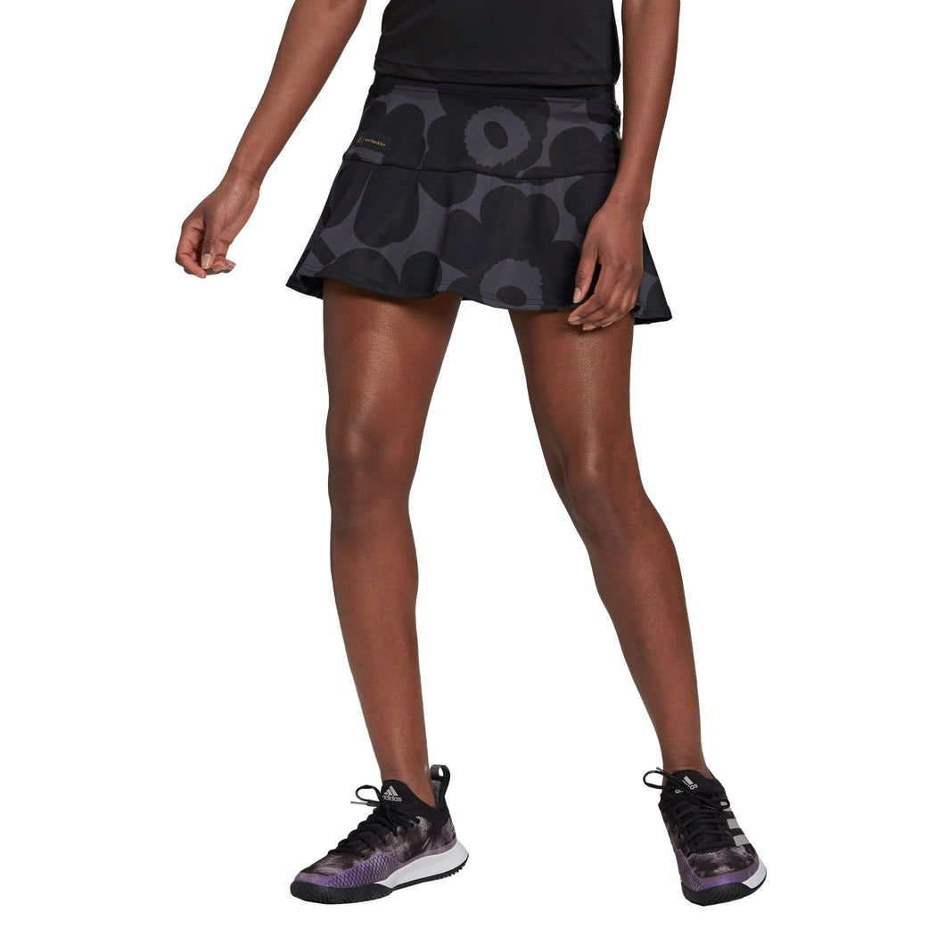 Adidas Marimekko PB Match Womens Tennis Skirt - CRBN/BK/GLD 099/L