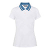 J. Lindeberg Nilo White Womens Golf Polo