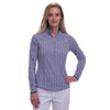 Fairway & Greene Wesley Newport Womens Long Sleeve Golf Polo