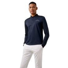 Load image into Gallery viewer, J. Lindeberg Bridge Regular Fit Mens LS Golf Polo - JL NAVY 6855/XL
 - 3