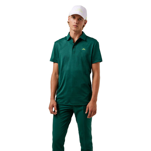 J. Lindeberg Hendrik Regular Fit Mens Golf Polo - TREELIN GN M362/XL