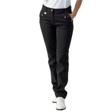 Load image into Gallery viewer, Daily Sports Irene 29in Black Womens Golf Pants - BLACK 999/10
 - 1