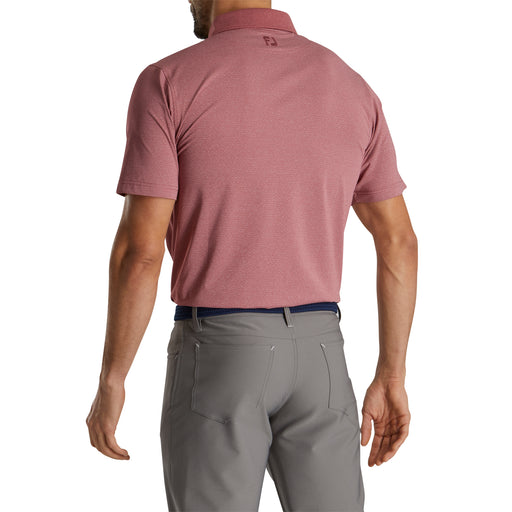 FootJoy Diamond Line Print Lisle Mens Golf Polo