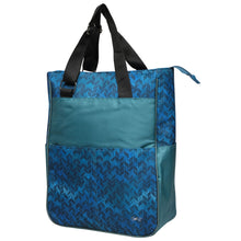 Load image into Gallery viewer, Glove It Teal Chevron Tennis Tote - Teal Chevron
 - 1
