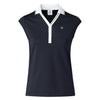 Daily Sports Indra Navy Womens Sleeveless Golf Polo