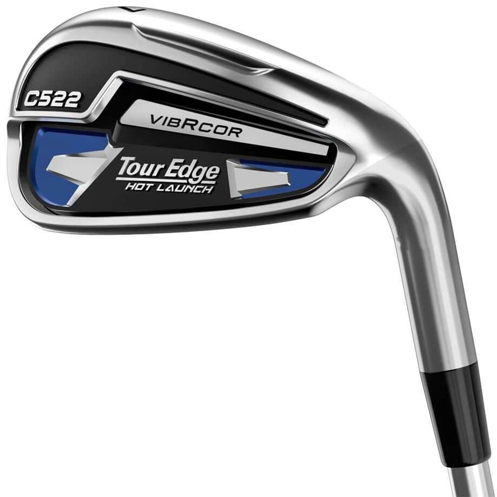 Tour Edge Hot Launch C522 Left Hand Irons - 5-AW/KBS MAX 80/Stiff