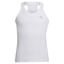 Load image into Gallery viewer, Adidas Club Girls Tennis Tank Top - WHT/GRY2 100/XL
 - 2