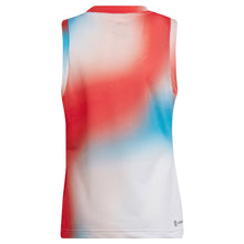 Load image into Gallery viewer, Adidas Match White Red Sky Girls Tennis Tank Top
 - 2