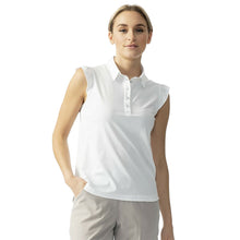 Load image into Gallery viewer, Daily Sports Amelie White Womens SL Golf Polo
 - 1