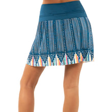 Load image into Gallery viewer, Lucky in Love Bordrline Pltd Indigo Wmn Golf Skort
 - 3