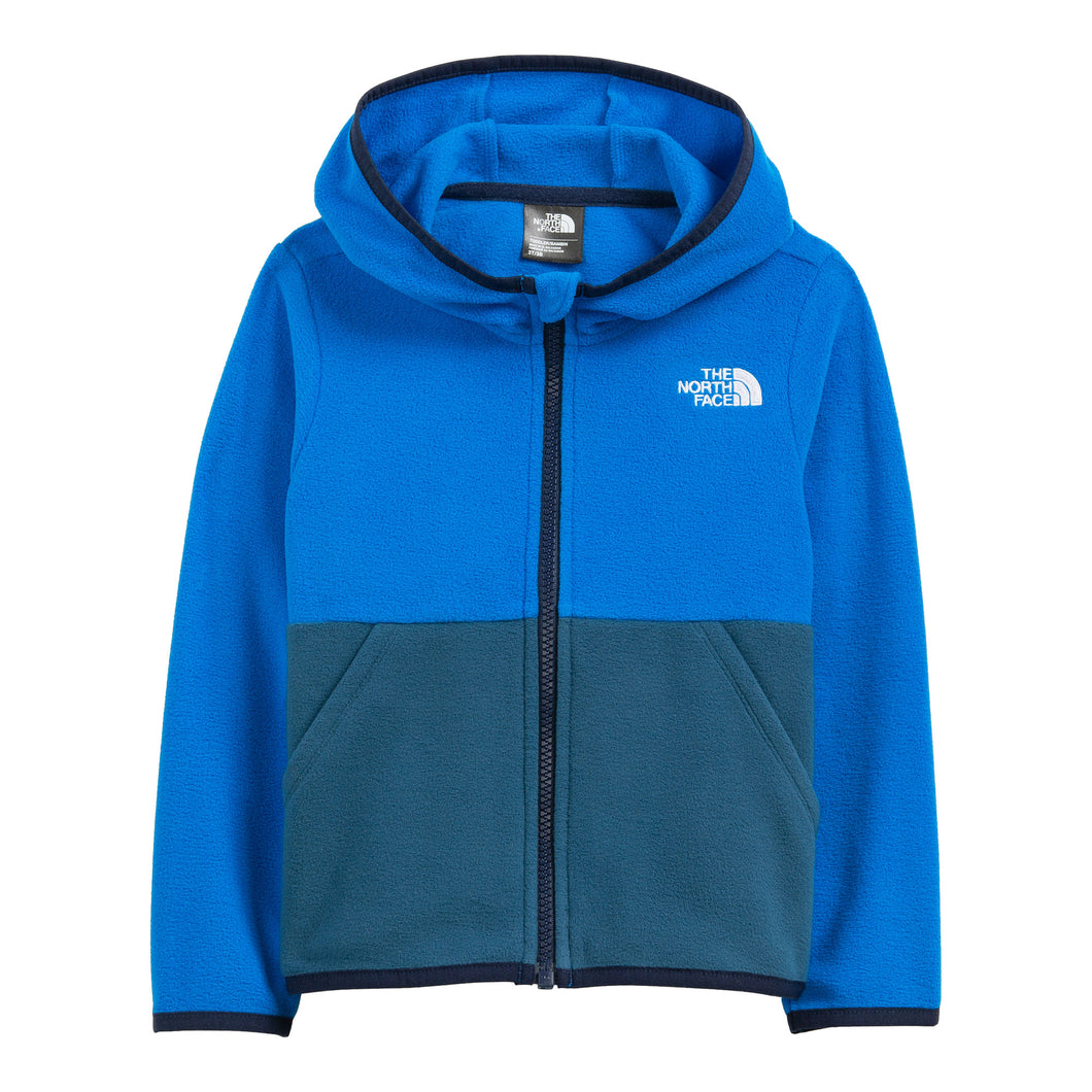 The North Face Glacier Full Zip Toddler Hoodie - Hero Blue T4s/5T
