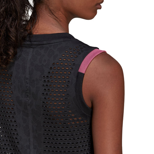 Adidas Premium PK Black Womens Tennis Tank Top