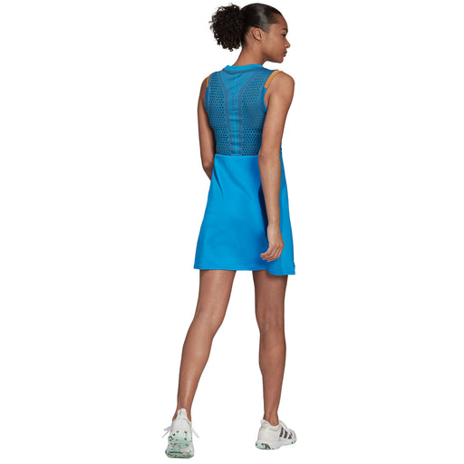 Adidas Premium Primeknit Blue Womens Tennis Dress