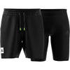 Adidas Paris HEAT.RDY Two-in-One 7in Black Mens Tennis Shorts