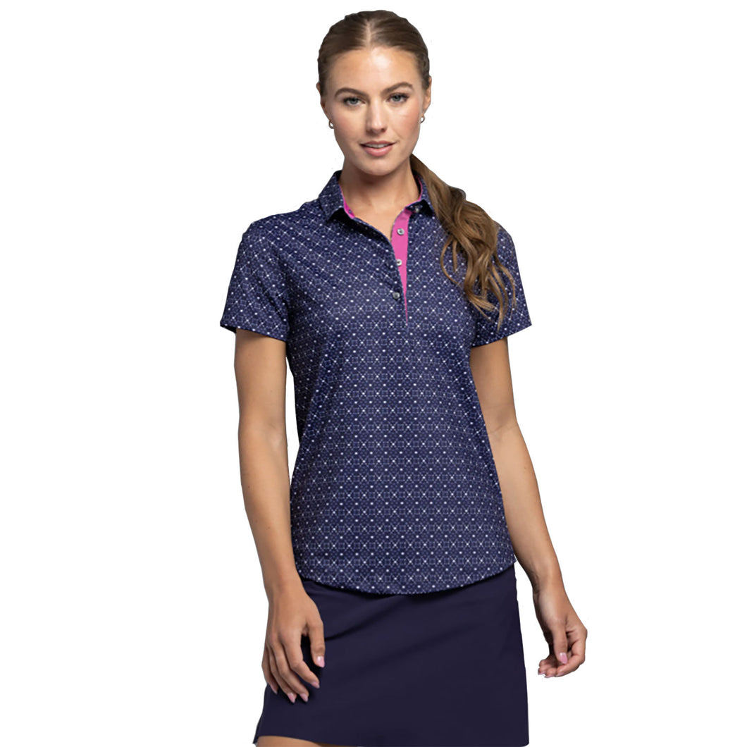 Greyson Scarlett Scarlett Moon Heart Wmn Golf Polo