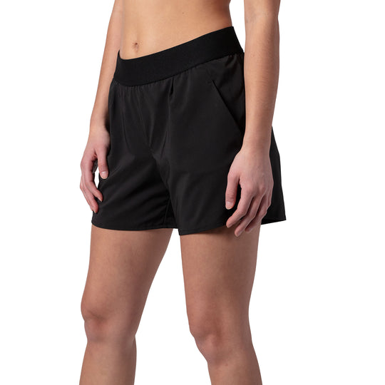 Baddle Stretch Woven 5in Womens Pickleball Shorts