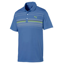 Load image into Gallery viewer, Puma MATTR Canyon Mens Golf Polo - COBALT/GRN 06/XL
 - 1