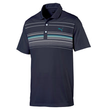 Load image into Gallery viewer, Puma MATTR Canyon Mens Golf Polo - NVY/ANGEL BL 09/XL
 - 3
