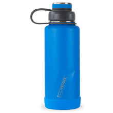 Load image into Gallery viewer, EcoVessel The Boulder 32 Stain Steel Water Bottle - Hudson Blue Hb
 - 2