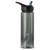 EcoVessel The Wave 24oz Plastic Water Bottle with Straw