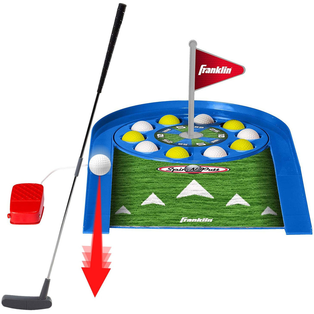 Franklin Kids Indoor Spin N Putt Golf Set - Multi