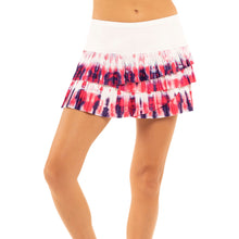 Load image into Gallery viewer, Lucky in Love Sunburst Scallp Mlt Wmn Tennis Skirt - MULTI 955/XL
 - 1