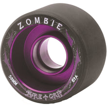 Load image into Gallery viewer, Sure Grip Zombie Roller Skate Wheels Set of 4 - Purple 89a/Mid 62mm X 38mm
 - 3