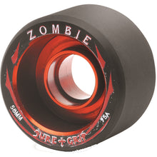 Load image into Gallery viewer, Sure Grip Zombie Roller Skate Wheels Set of 4 - Red 95a/Mid 62mm X 38mm
 - 4