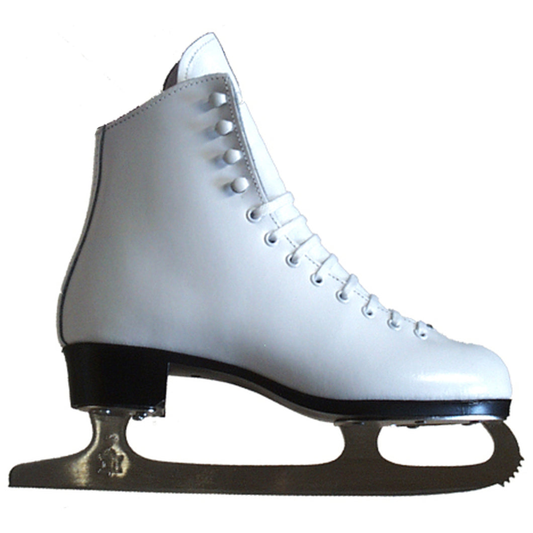 Dominion Canadian White Womens Figure Skates - White/4.0