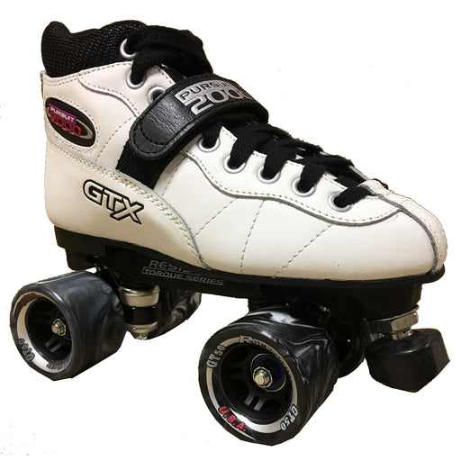 Midwest Skate Company 379 Pursuit U Roller Skates - White/M08 / W10