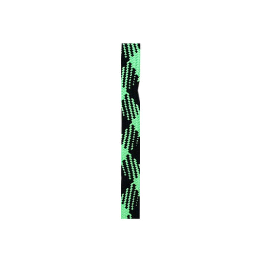 10 Seconds Fat Plaid Roller Skate Laces - Neon Green/Blk/81 IN