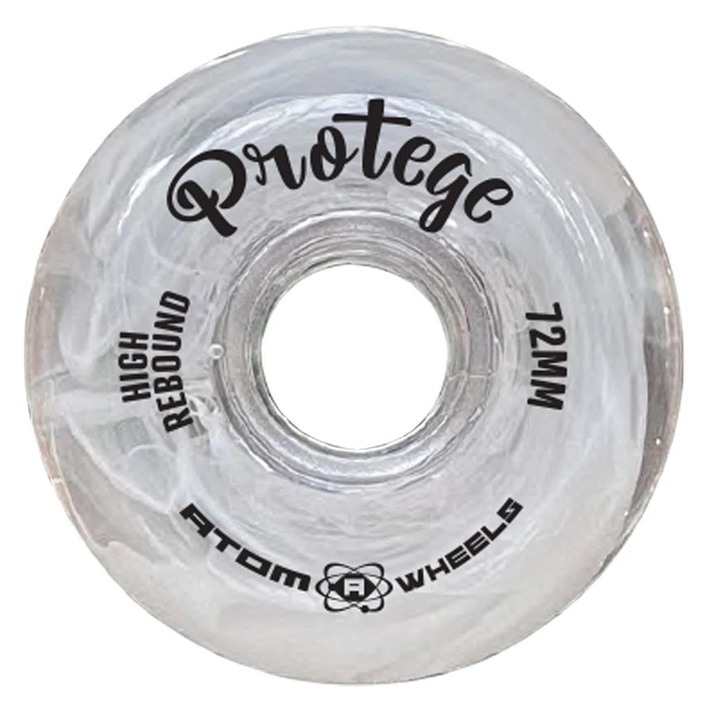 Jackson Atom Protege High Rebond Inline Wheels 6pk - Cloud White Wh/72 MM