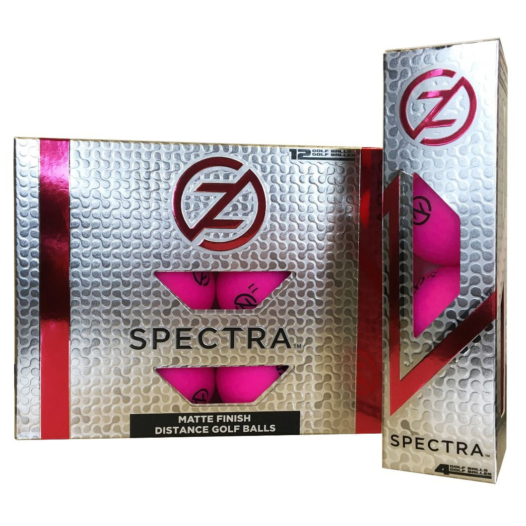 Zero Friction Spectra Golf Balls - Dozen - Fuchsia