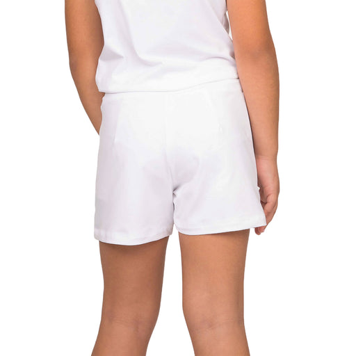 Sofibella White Racquet Net Girls Tennis Shorts