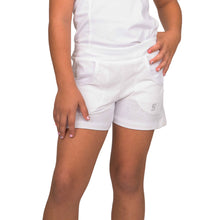 Load image into Gallery viewer, Sofibella White Racquet Net Girls Tennis Shorts
 - 1