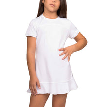 Load image into Gallery viewer, Sofibella White Racquet Net Girls Tennis Dress
 - 1
