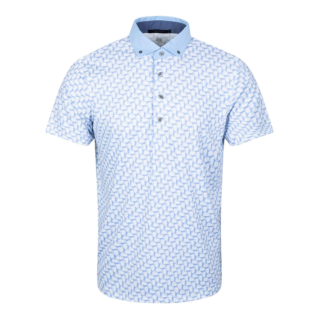 Greyson Dances with Wolves Mens Golf Polo