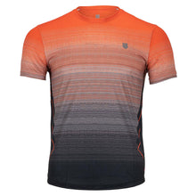 Load image into Gallery viewer, K-Swiss Surge Orange Men Short Sleeve Tennis Shirt
 - 1