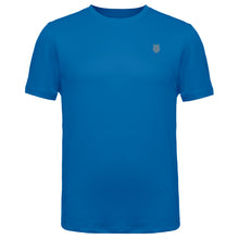 Load image into Gallery viewer, K-Swiss Surge Solid Blue Mens Tennis Shirt - CLASSIC BLU 495/XL
 - 1