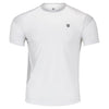 K-Swiss Surge White Mens Short Sleeve Tennis Shirt