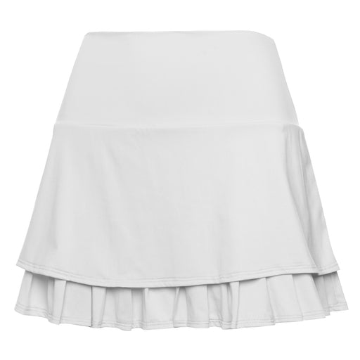K-Swiss Tier Pleat 14in Womens Tennis Skirt - WHITE 110/XL