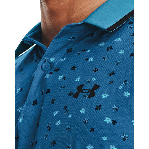 Under Armour Iso-Chill Floral Mens Golf Polo